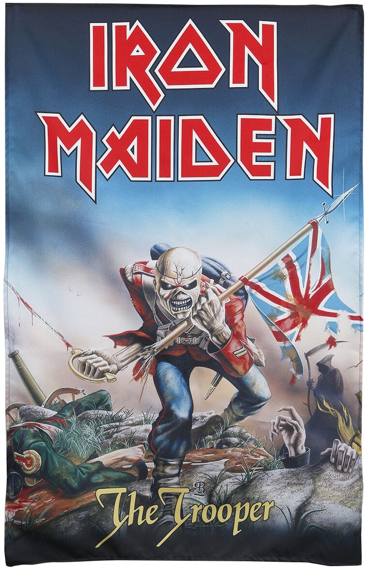 Drapeau  de Iron Maiden - The Trooper - pour Indifférent - multicolore - Iron Maiden