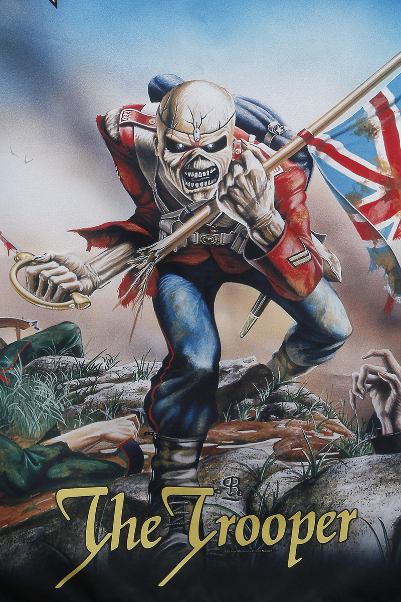 Drapeau  de Iron Maiden - The Trooper - pour Indifférent - multicolore - Iron Maiden - View 2