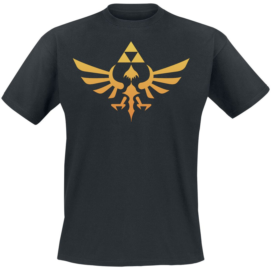 T-Shirt Manches courtes Gaming de The Legend Of Zelda - Hyrule - S à XXL - pour Homme - noir - The Legend Of Zelda