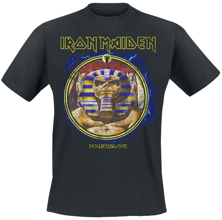 T-Shirt Manches courtes  de Iron Maiden - Powerslave Mummy - S à XXL - pour Homme - noir - Iron Maiden