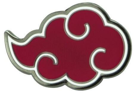 Pin's  de Naruto - Shippuden - Akatsuki - pour Indifférent - rouge - Naruto