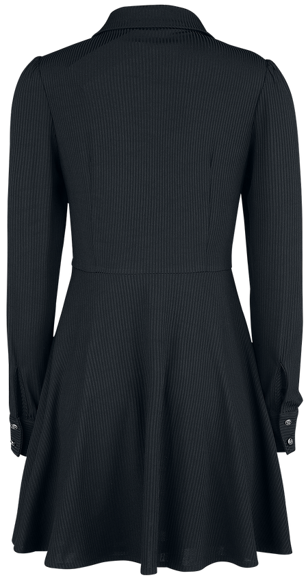 Robe courte Gothic de Banned Alternative - Robe Pentacle - XS à 4XL - pour Femme - noir - Banned Alternative - View 2