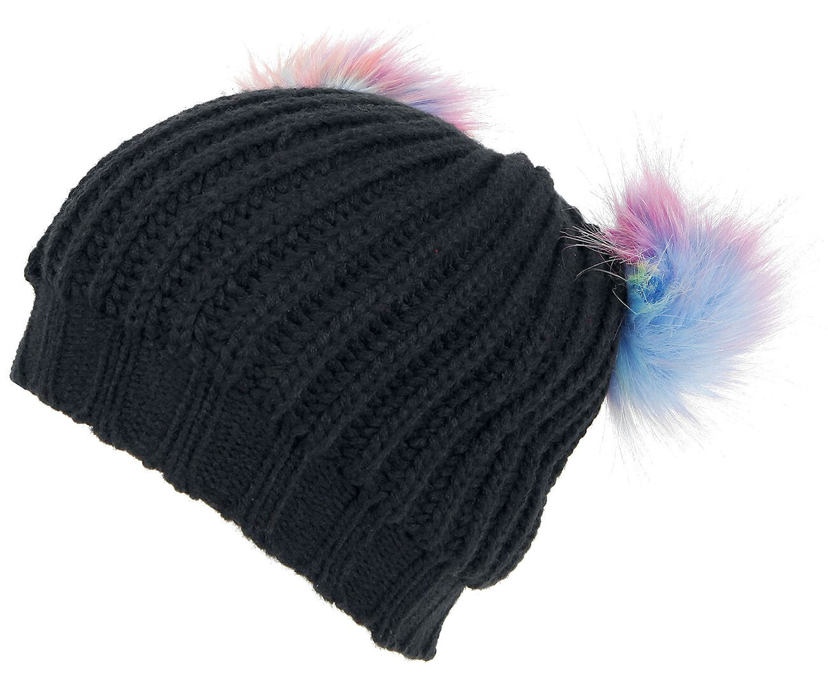 Bonnet Rockabilly de Banned Alternative - Bonnet Sukie - pour Femme - noir/multicolore - Banned Alternative