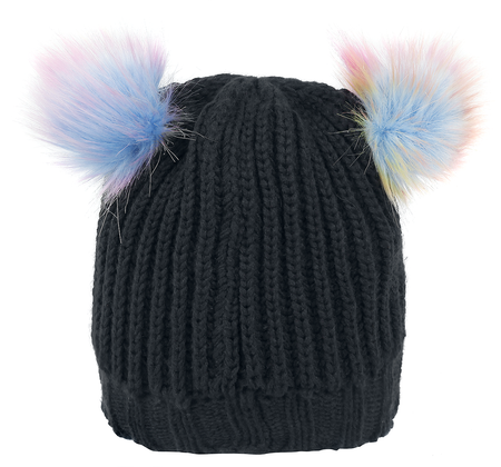 Bonnet Rockabilly de Banned Alternative - Bonnet Sukie - pour Femme - noir/multicolore - Banned Alternative - View 2