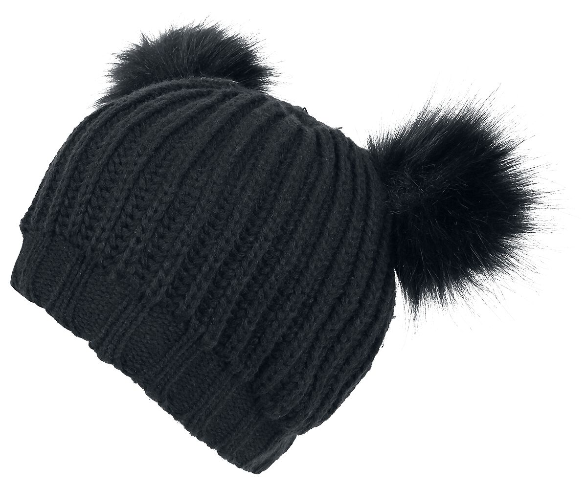Bonnet Rockabilly de Banned Alternative - Bonnet Sukie - pour Femme - noir - Banned Alternative