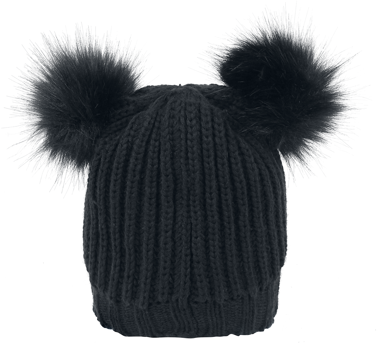 Bonnet Rockabilly de Banned Alternative - Bonnet Sukie - pour Femme - noir - Banned Alternative - View 2