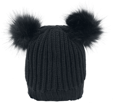 Bonnet Rockabilly de Banned Alternative - Bonnet Sukie - pour Femme - noir - Banned Alternative - View 2