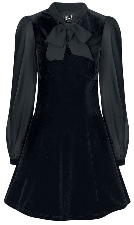 Robe courte  de Hell Bunny - Mini Robe Gabriella - XS à 4XL - pour Femme - noir - hell bunny