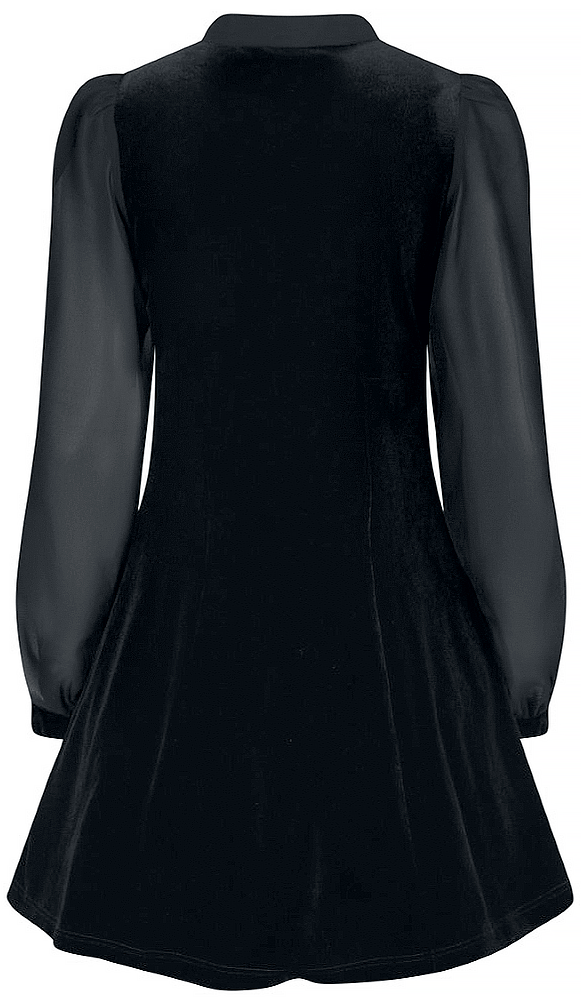 Robe courte  de Hell Bunny - Mini Robe Gabriella - XS à 4XL - pour Femme - noir - hell bunny - View 2