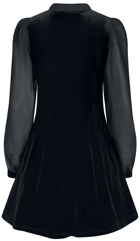 Robe courte  de Hell Bunny - Mini Robe Gabriella - XS à 4XL - pour Femme - noir - hell bunny - View 2