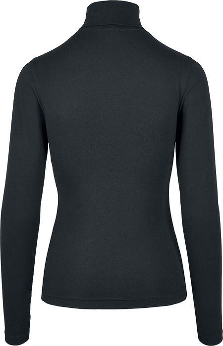 Sweat-shirt  de Urban Classics - Col Roulé Manches Longues - XS à XL - pour Femme - noir - Urban Classics - View 2