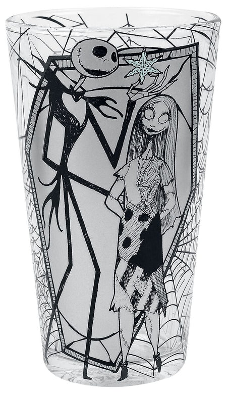 Verre Disney de L'Étrange Noël De Monsieur Jack - Jack & Sally - pour Indifférent - Standard - L'Étrange Noël De Monsieur Jack