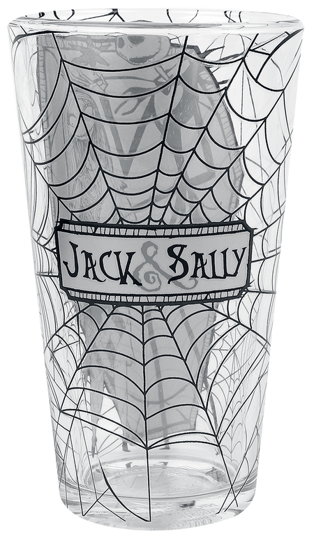Verre Disney de L'Étrange Noël De Monsieur Jack - Jack & Sally - pour Indifférent - Standard - L'Étrange Noël De Monsieur Jack - View 2