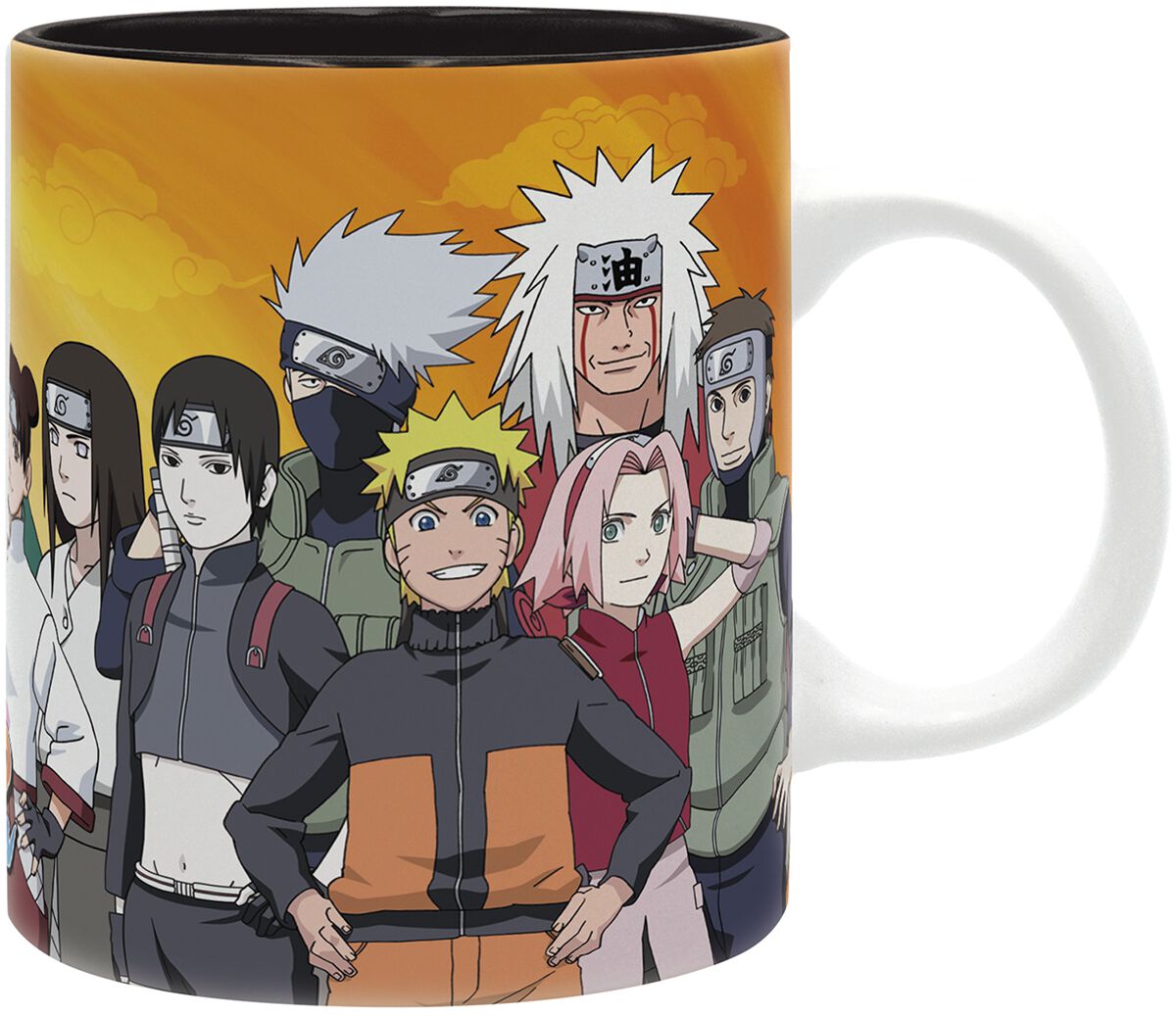 Mug  de Naruto - Naruto Shippuden - Ninjas Konoha - pour Unisexe - multicolore - Naruto