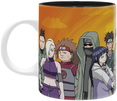 Mug  de Naruto - Naruto Shippuden - Ninjas Konoha - pour Unisexe - multicolore - Naruto - View 2