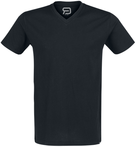 T-Shirt Manches courtes  de RED by EMP - Lot De Deux T-Shirts Col En V - M à 5XL - pour Homme - noir - RED by EMP - View 2