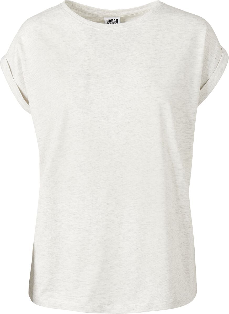 T-Shirt Manches courtes  de Urban Classics - T-shirt Manches Larges Femme - XS à XL - pour Femme - gris chiné - Urban Classics