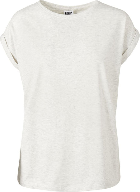 T-Shirt Manches courtes  de Urban Classics - T-shirt Manches Larges Femme - XS à XL - pour Femme - gris chiné - Urban Classics