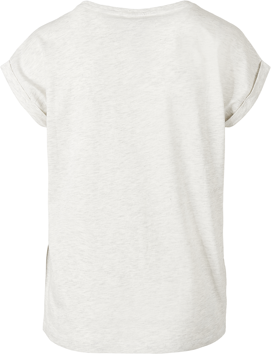 T-Shirt Manches courtes  de Urban Classics - T-shirt Manches Larges Femme - XS à XL - pour Femme - gris chiné - Urban Classics - View 2