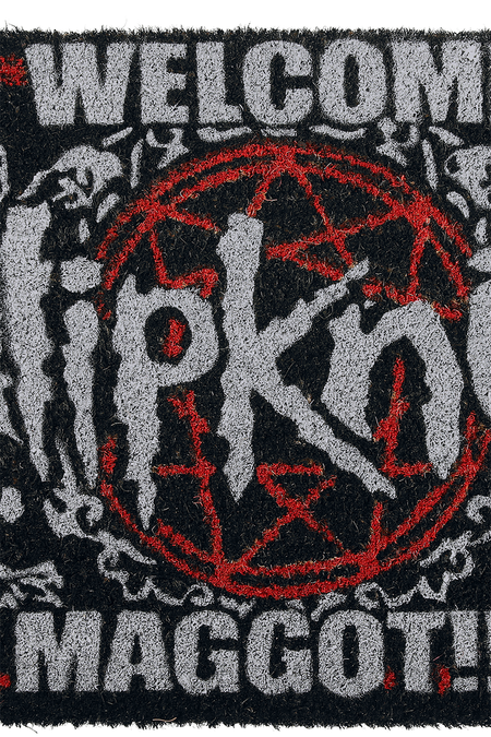 Paillasson  de Slipknot - Welcome Maggot - pour Unisexe - noir/blanc/rouge - Slipknot - View 2