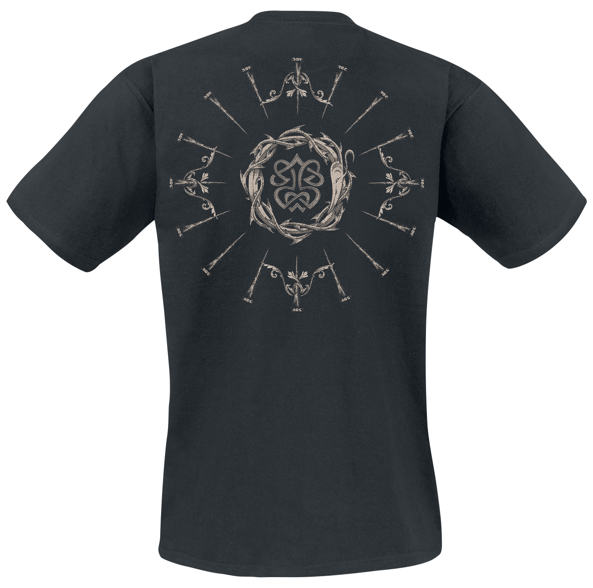 T-Shirt Manches courtes  de Paradise Lost - Nails - S à XXL - pour Homme - noir - Paradise Lost - View 2
