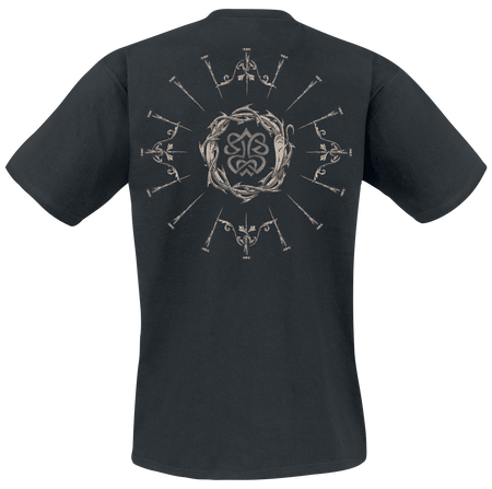 T-Shirt Manches courtes  de Paradise Lost - Nails - S à XXL - pour Homme - noir - Paradise Lost - View 2