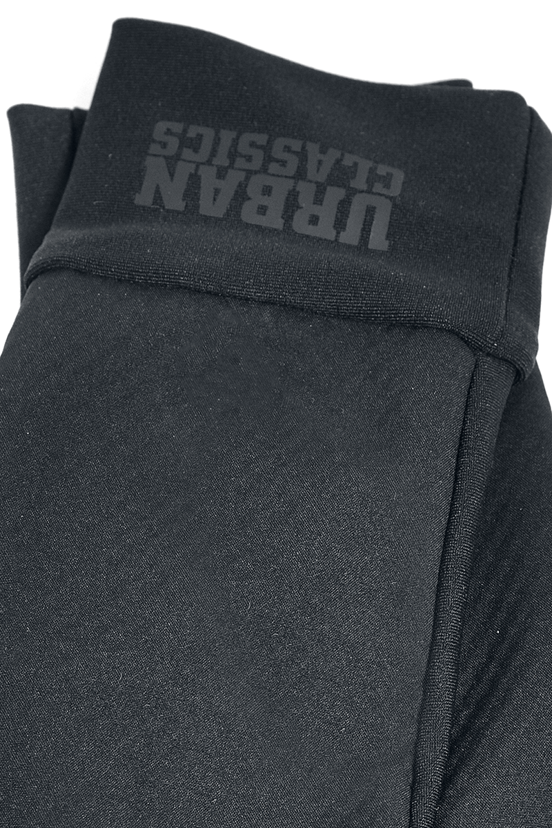 Gants  de Urban Classics - Gants Performance Logo Poignets - pour Unisexe - noir - Urban Classics - View 2