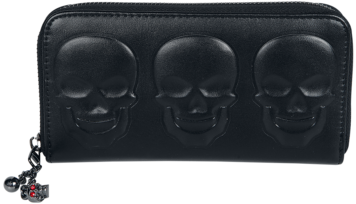 Portefeuille Gothic de Banned Alternative - Menth - pour Femme - noir - Banned Alternative - View 2