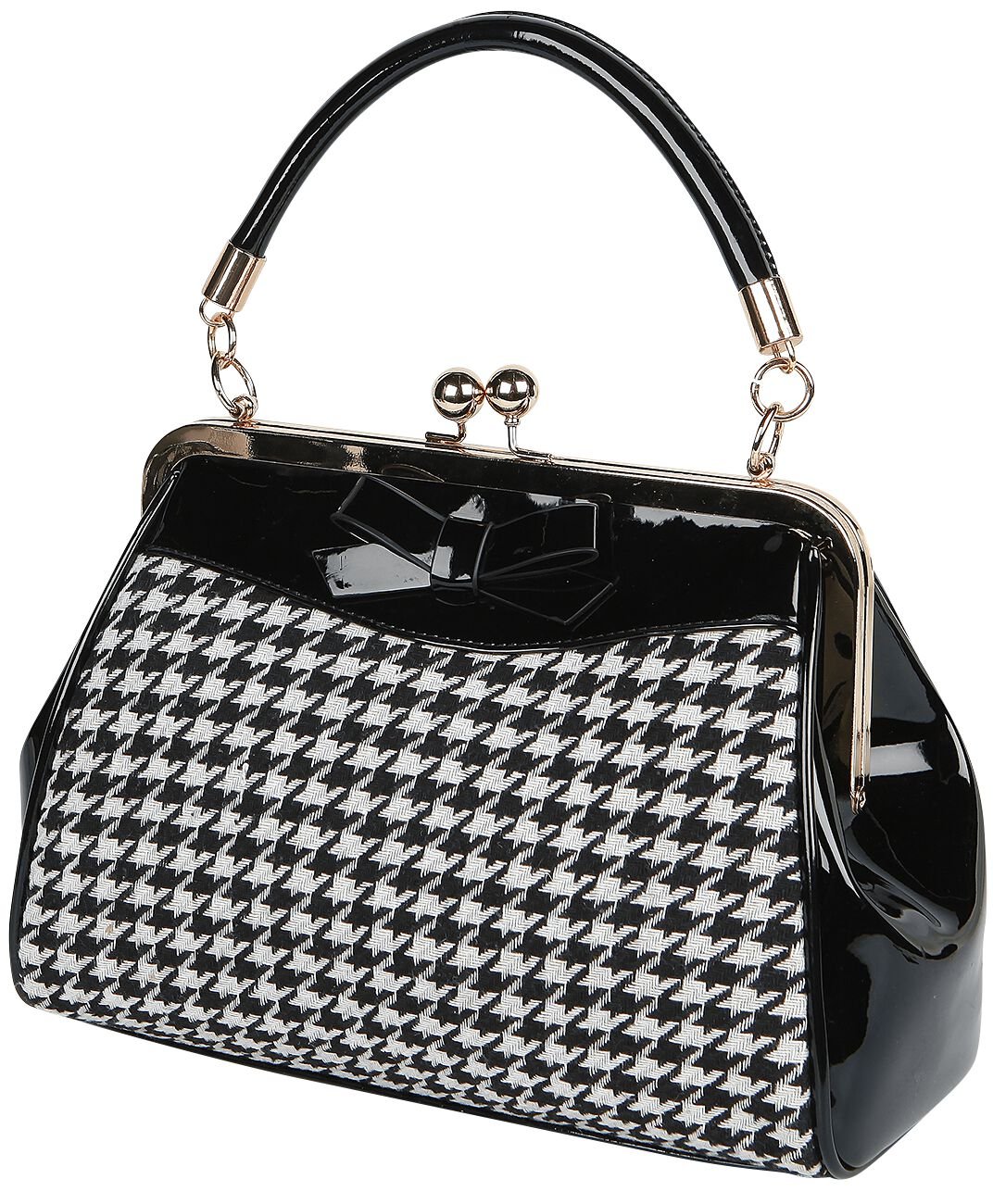 Sac à main  de Banned Alternative - Gene - pour Femme - noir/blanc - Banned Alternative