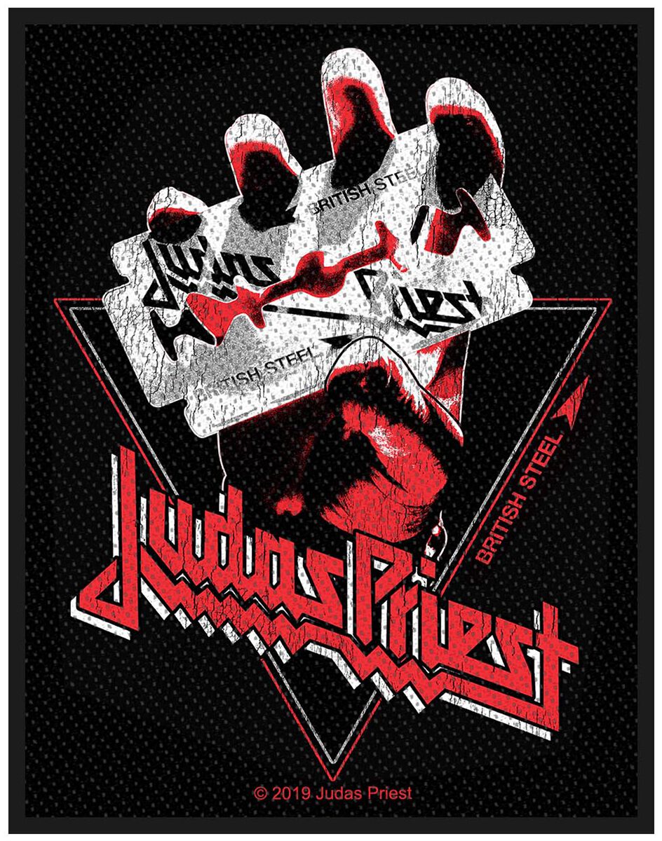 Patch  de Judas Priest - British Steel Vintage - pour Unisexe - multicolore - Judas Priest