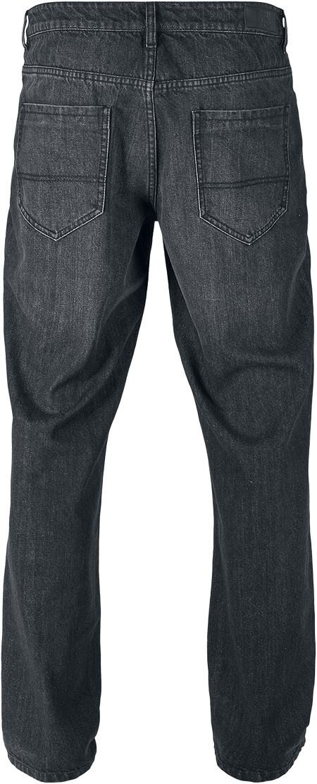 Jean  de Urban Classics - Jeans Ample - W30L32 à W34L34 - pour Homme - noir - Urban Classics - View 2