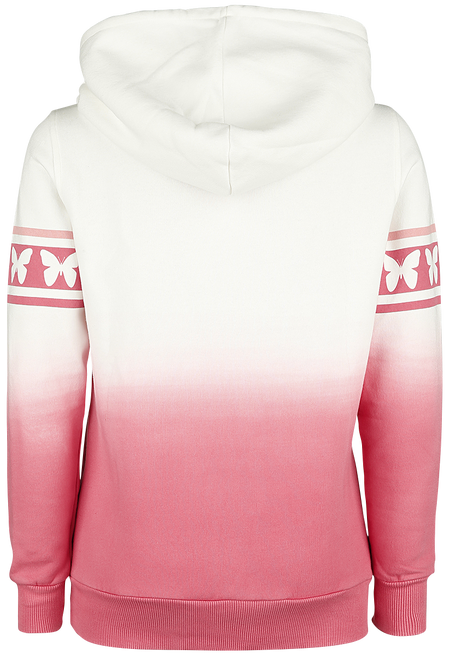 Sweat-shirt à capuche Disney de Winnie L'Ourson - A Friendly Day - S à XXL - pour Femme - blanc/rose - Winnie L'Ourson - View 2