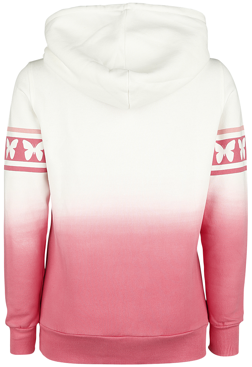 Sweat-shirt à capuche Disney de Winnie L'Ourson - A Friendly Day - S à XXL - pour Femme - blanc/rose - Winnie L'Ourson - View 2