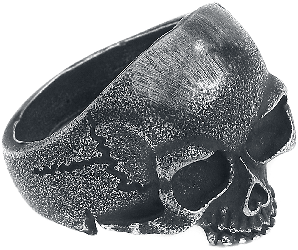 Bague  de etNox hard and heavy - Crâne - pour Homme - couleur argent - etNox hard and heavy - View 2