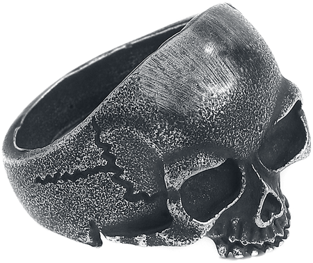 Bague  de etNox hard and heavy - Crâne - pour Homme - couleur argent - etNox hard and heavy - View 2