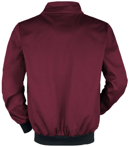 Veste mi-saison  de RED by EMP - Larger Than Life - Veste Bomber RED by EMP - S à 5XL - pour Homme - bordeaux - RED by EMP - View 2