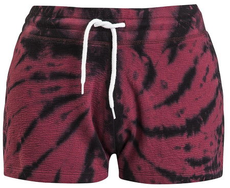 Short Sexy  de RED by EMP - Short Rouge/Noir Batik - S à XL - pour Femme - noir/rouge - RED by EMP