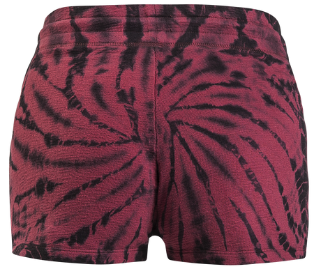 Short Sexy  de RED by EMP - Short Rouge/Noir Batik - S à XL - pour Femme - noir/rouge - RED by EMP - View 2
