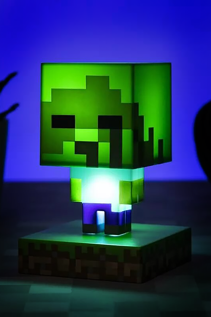 Lampe Gaming de Minecraft - Icône Zombie - Lampe - pour Unisexe - Standard - Minecraft - View 2