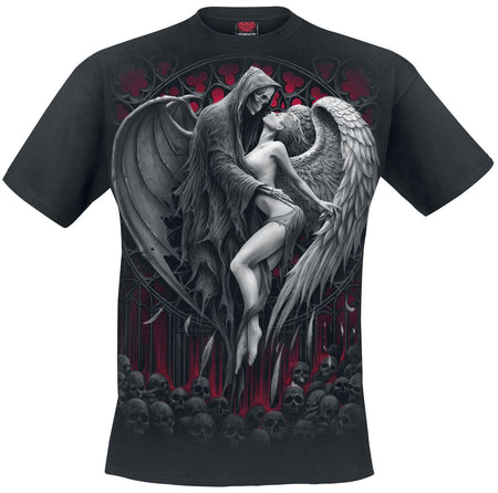 T-Shirt Manches courtes Gothic de Spiral - Forbidden - S à XL - pour Homme - noir - Spiral
