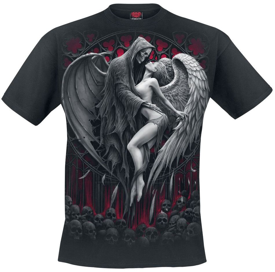T-Shirt Manches courtes Gothic de Spiral - Forbidden - S à XL - pour Homme - noir - Spiral