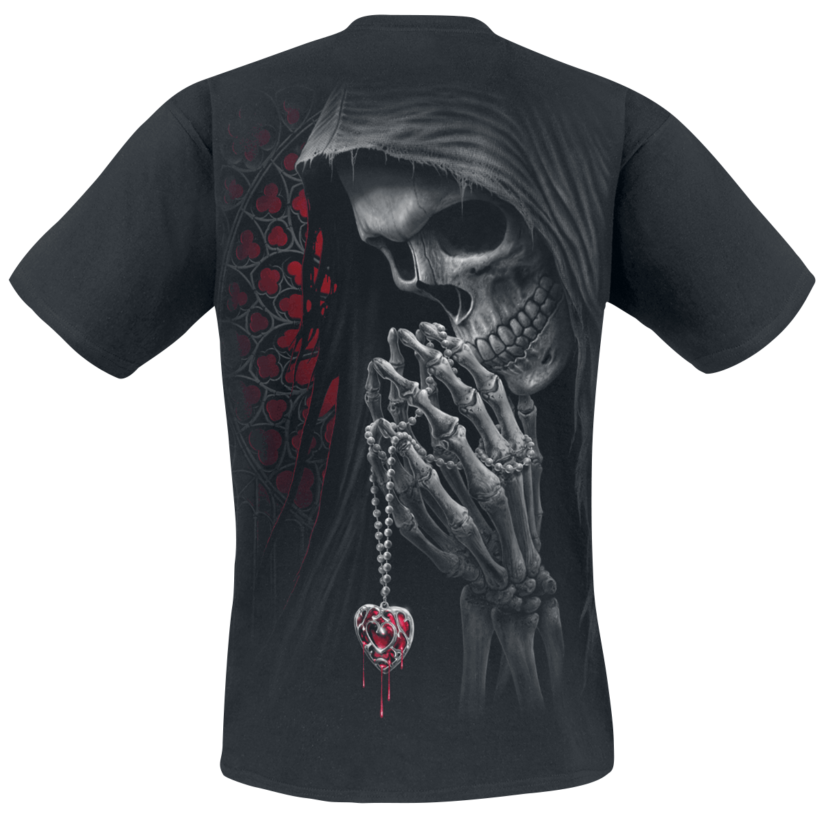 T-Shirt Manches courtes Gothic de Spiral - Forbidden - S à XL - pour Homme - noir - Spiral - View 2
