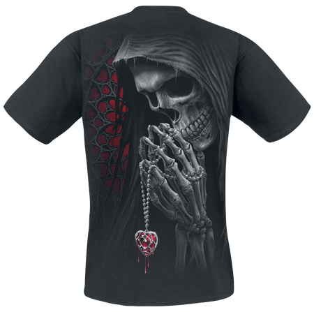 T-Shirt Manches courtes Gothic de Spiral - Forbidden - S à XL - pour Homme - noir - Spiral - View 2