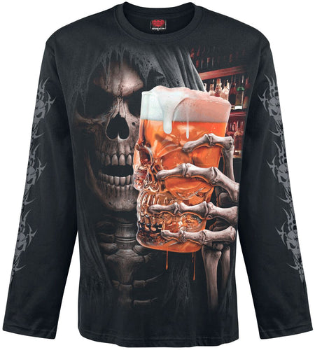 T-shirt manches longues Gothic de Spiral - Live Loud - M à XXL - pour Homme - noir - Spiral