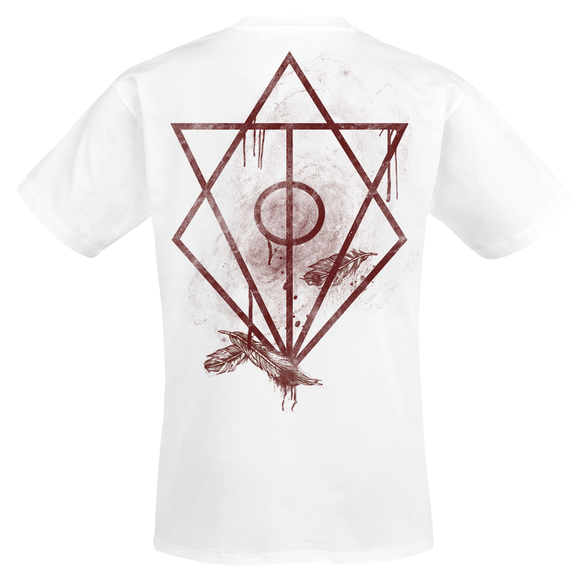 T-Shirt Manches courtes  de In Flames - All For Me - S à XXL - pour Homme - blanc - In Flames - View 2