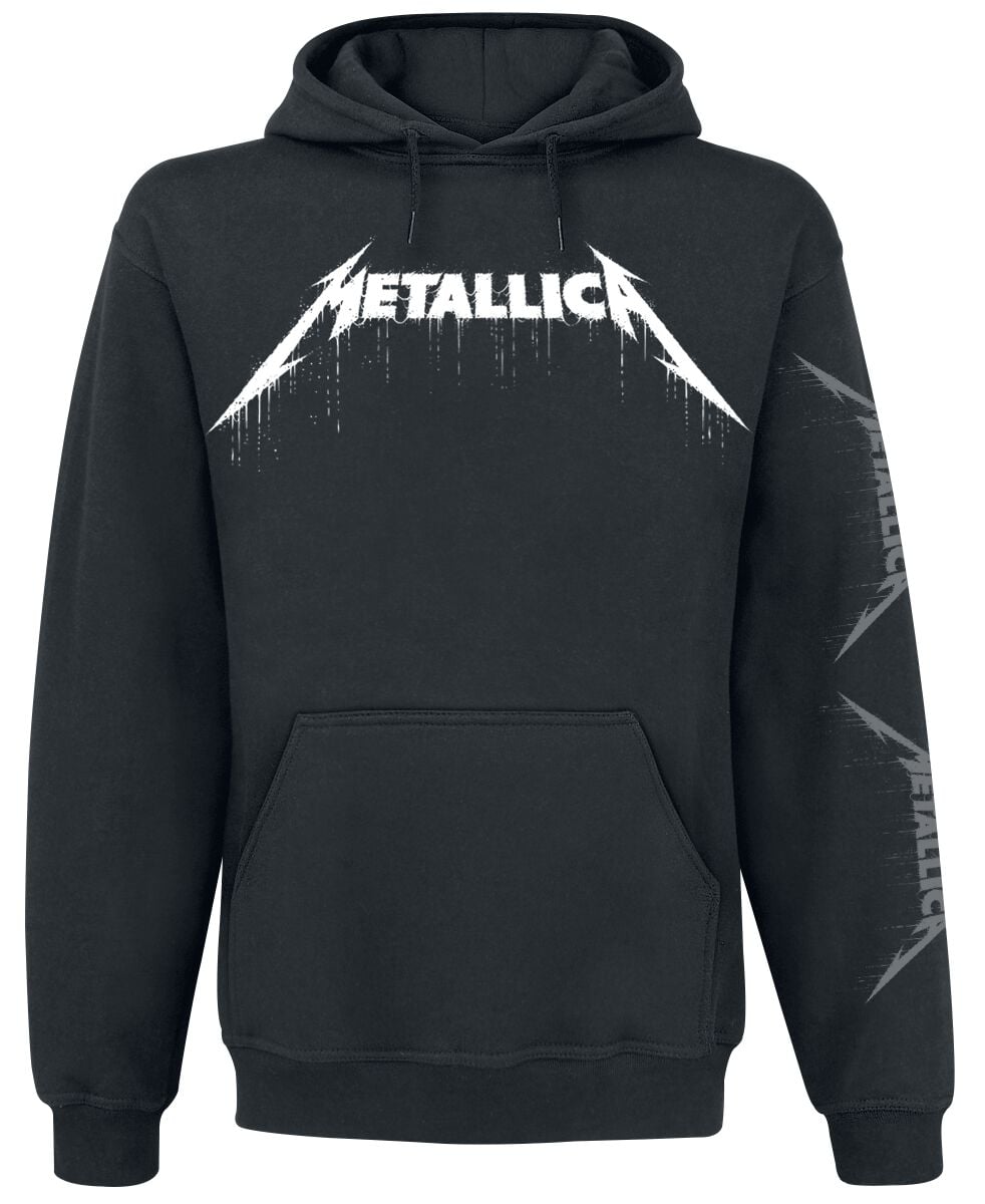 Sweat-shirt à capuche  de Metallica - History - S à XXL - pour Homme - noir - metallica