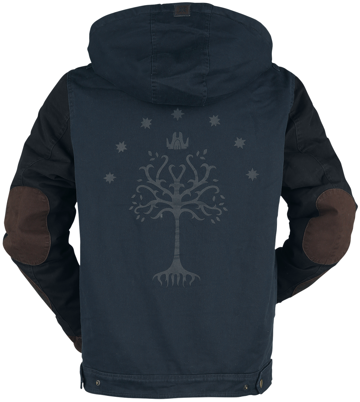Manteau d'hiver  de Le Seigneur Des Anneaux - Arbre Du Gondor - M à XXL - pour Homme - bleu foncé - Le Seigneur Des Anneaux - View 2