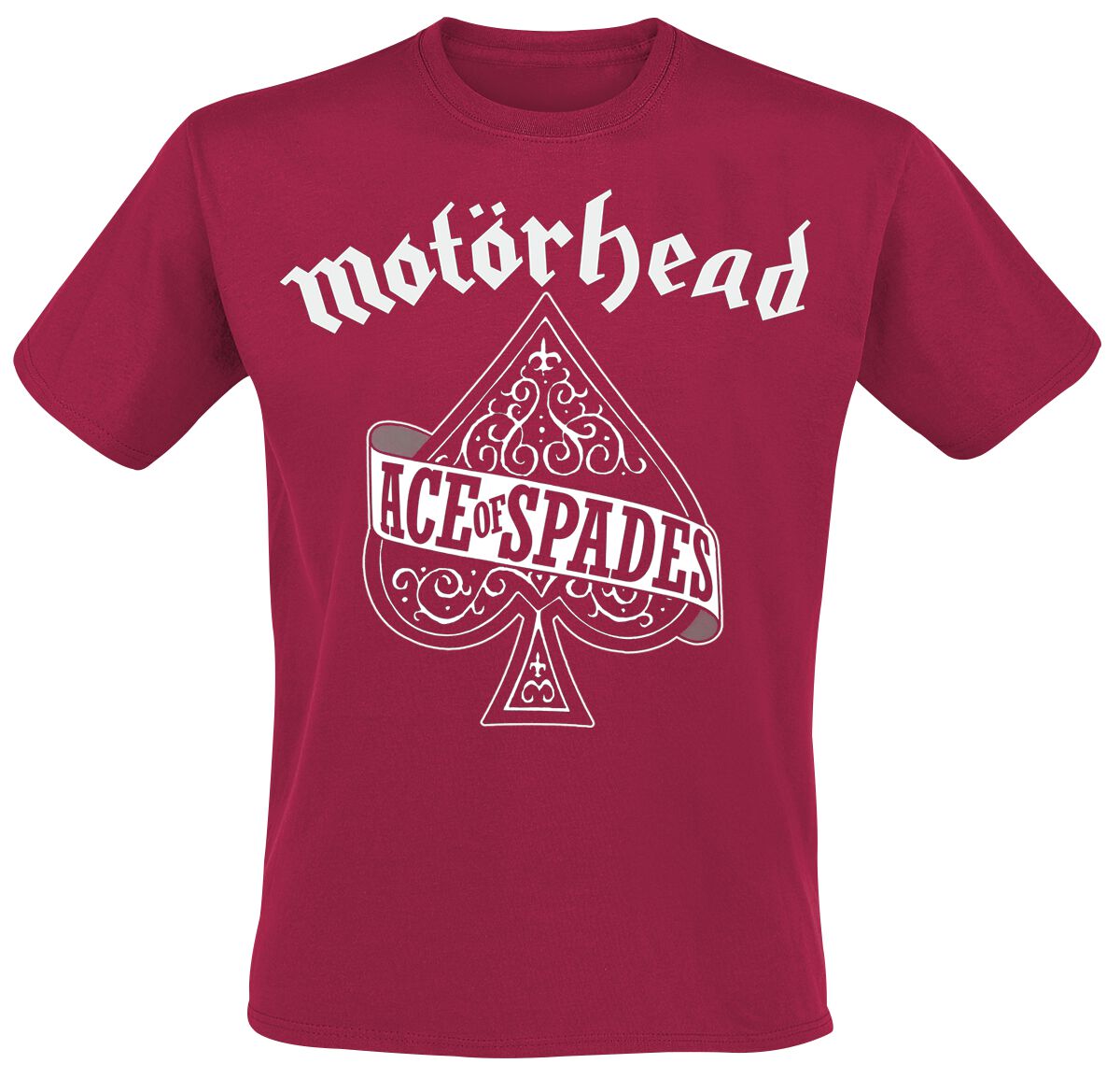 T-Shirt Manches courtes  de Motörhead - Ace Of Spades - S à XXL - pour Homme - rouge - Motörhead