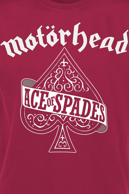 T-Shirt Manches courtes  de Motörhead - Ace Of Spades - S à XXL - pour Homme - rouge - Motörhead - View 2