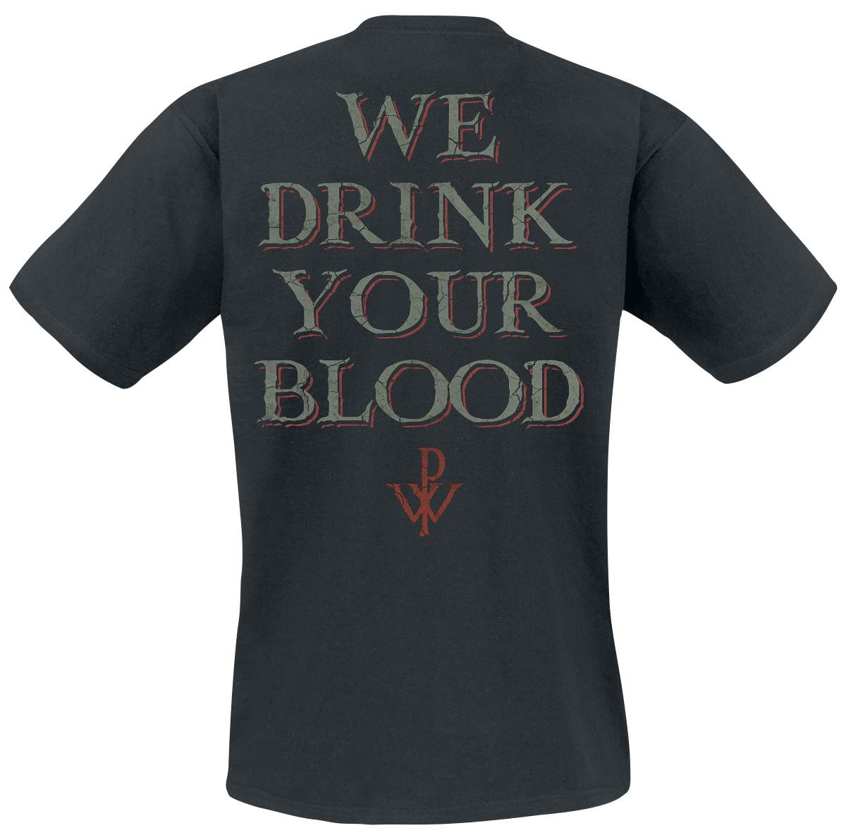 T-Shirt Manches courtes  de Powerwolf - Your Blood - S à XXL - pour Homme - noir - Powerwolf - View 2